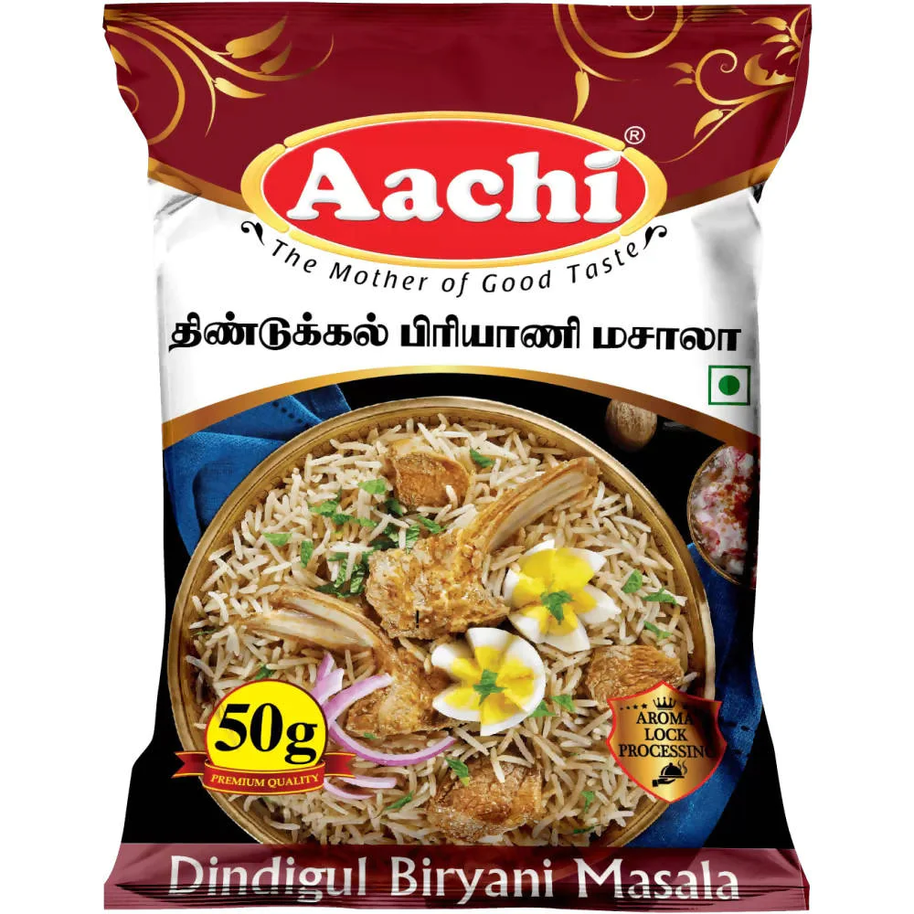 Aachi Dindigul Biryani Masala, 50 g-1.webp